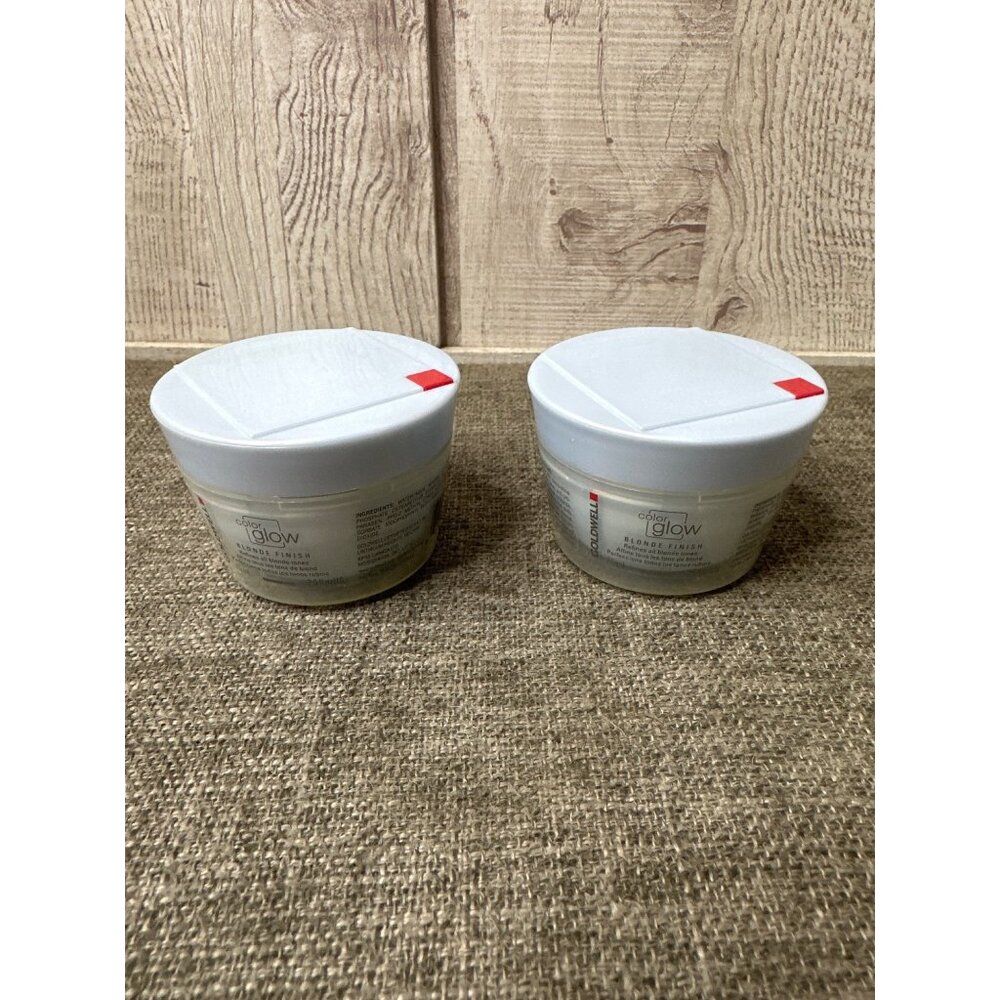 Goldwell Color Glow Blonde Finish Hair Polish 75ml Bundle of 2 Jars
